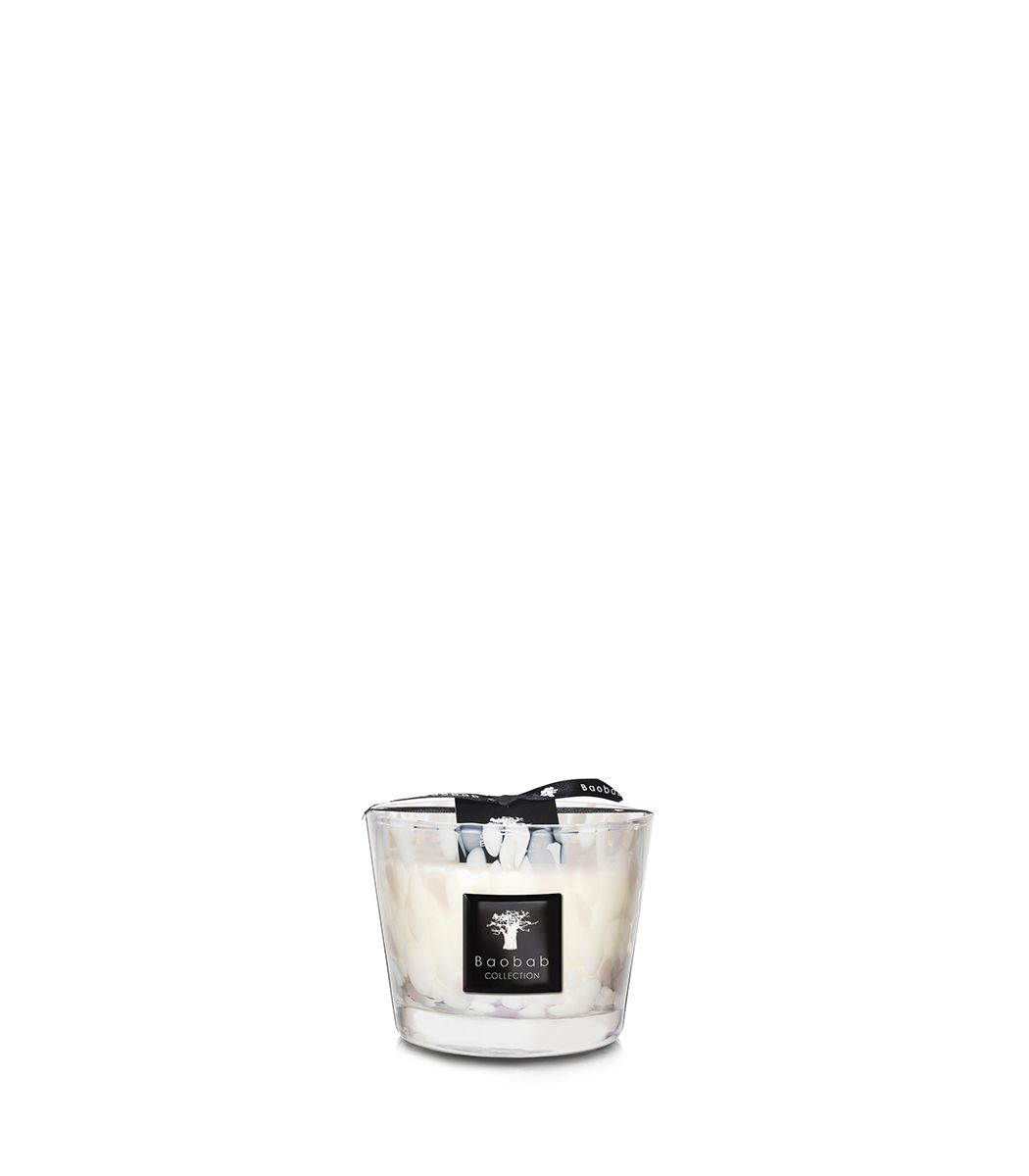 Baobab Collection Baobab White Pearls Candle