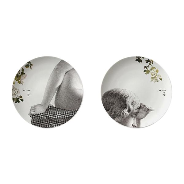 Ibride Summer Set Of 2 Porcelain Parnasse Collector Plates