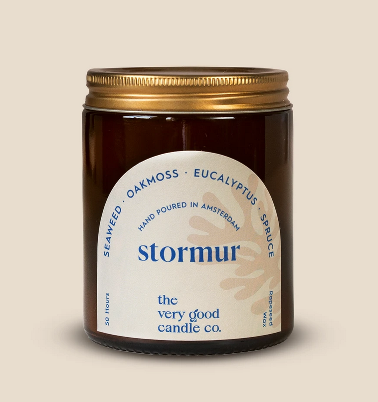 The Very Good Candle Company STORMUR Rapeseed Candle Mid Size