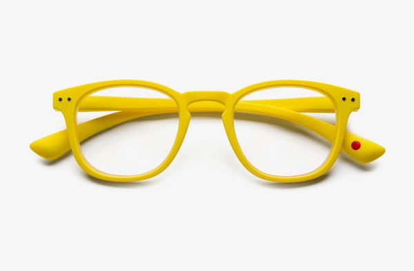 BD Readers Glasses Dot Yellow