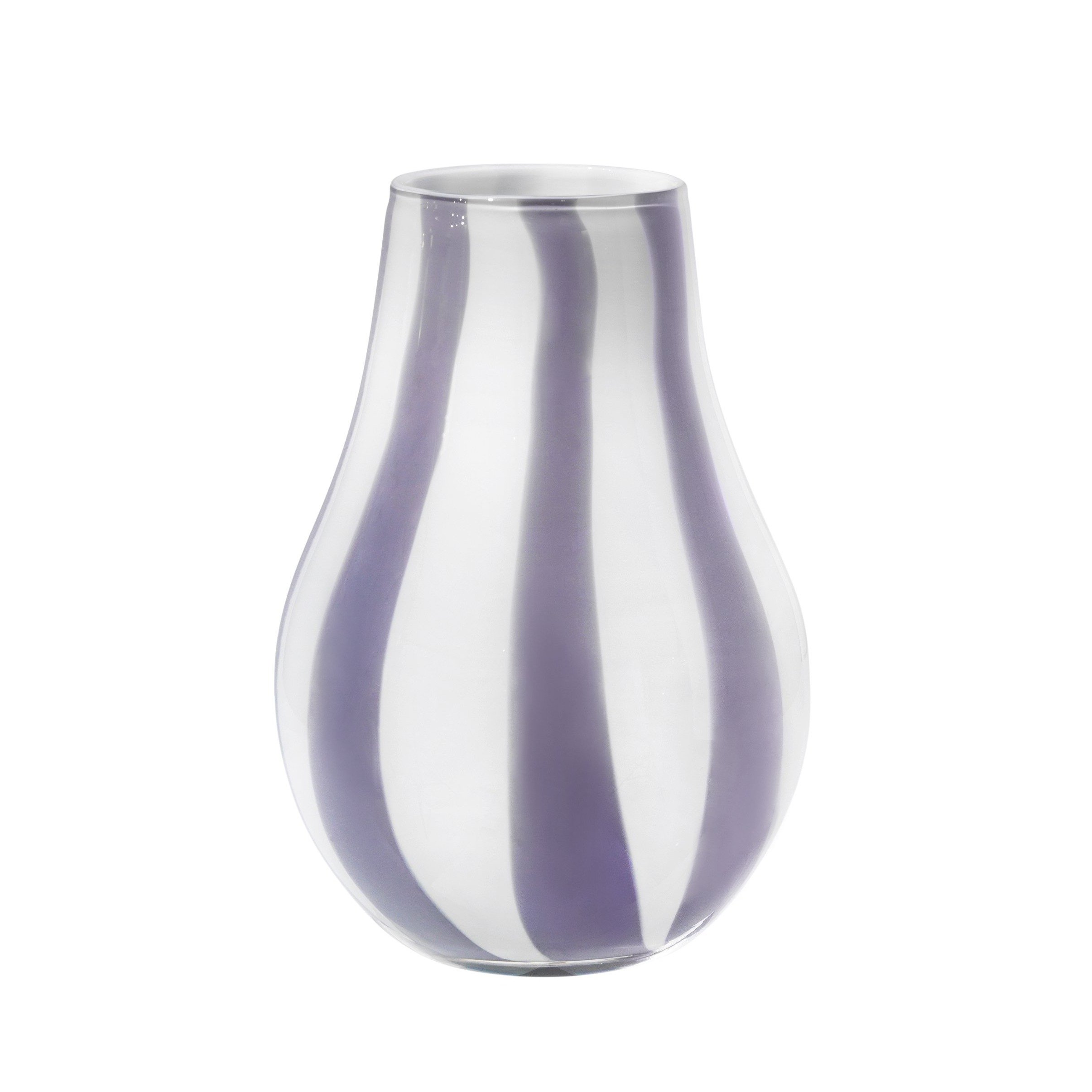 Orchid Stripe Lilac Ada Vase