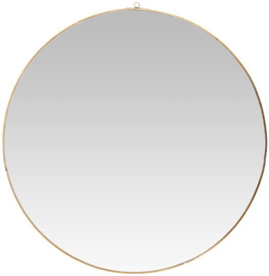 Ib Laursen Wall Mirror Round Brass Colour