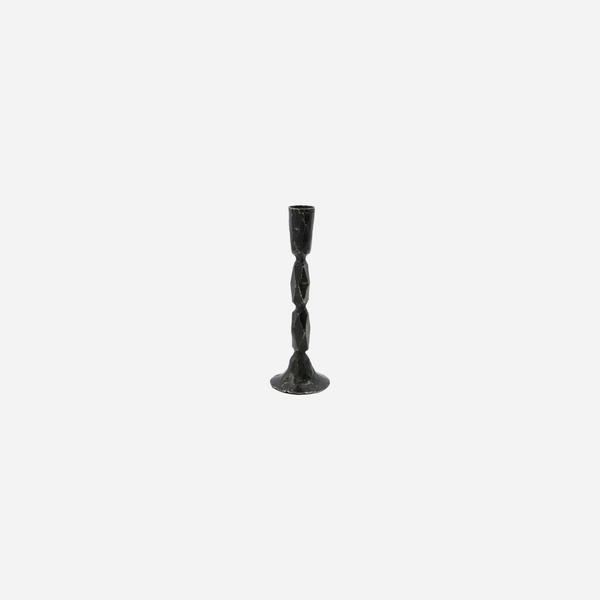 Mino Dinner Candle Stand Tall Black