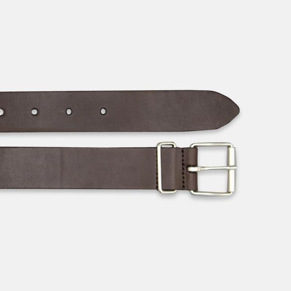 Anderson's - Braided Leather Belt - Brown & Green