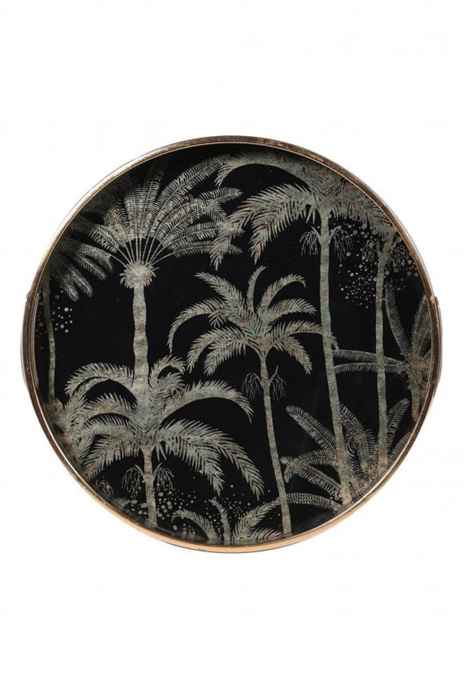 The Home Collection Palm Tree Pattern Tray