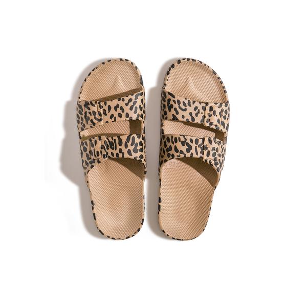 Freedom Moses Slippers Prints Leo Camel