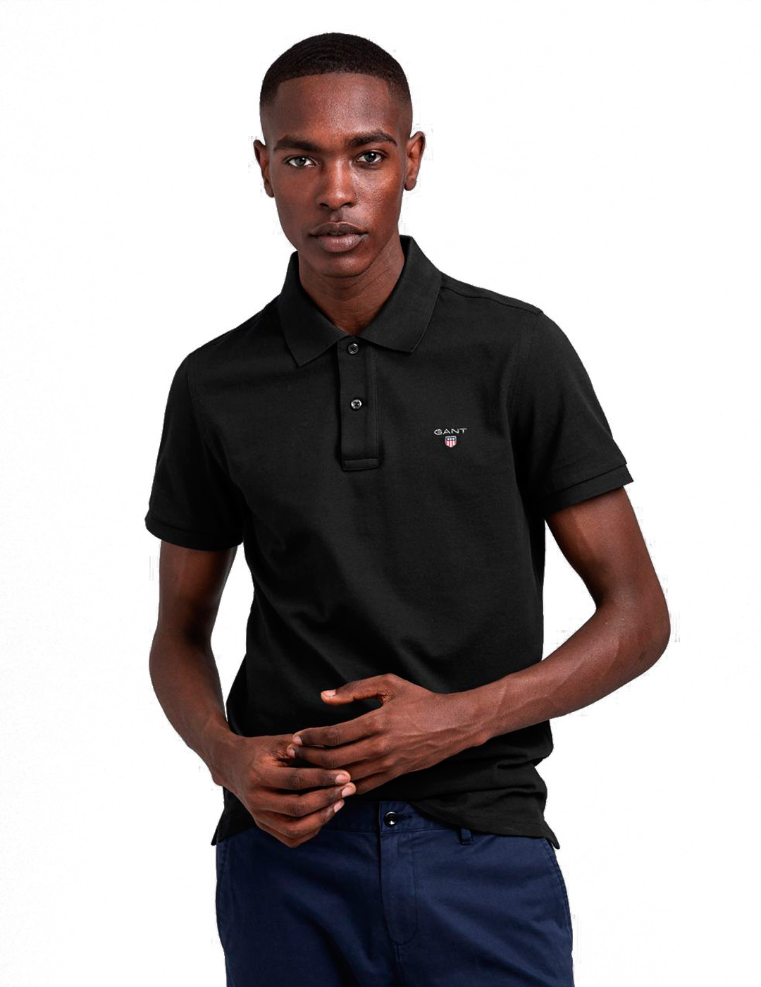 Original Black Piqué Polo