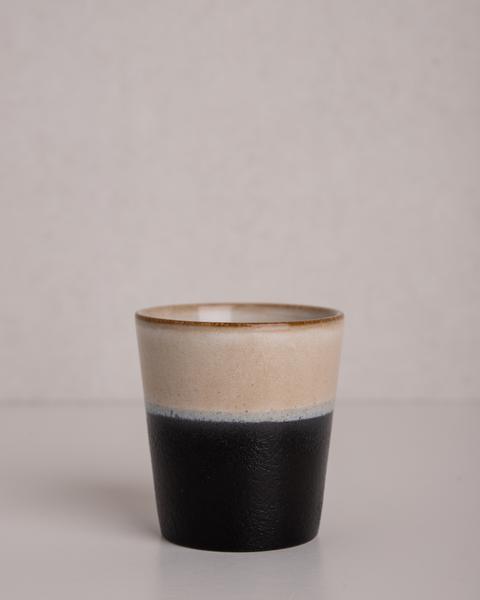 HK Living Beige Rock Ceramic 70s Coffee Mug