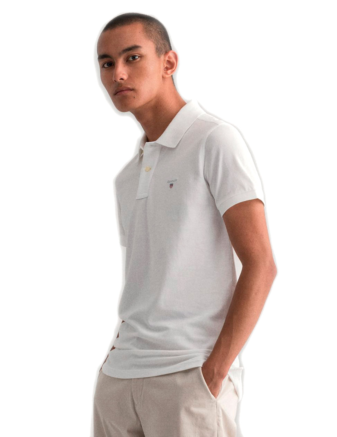 Original White Piqué Polo