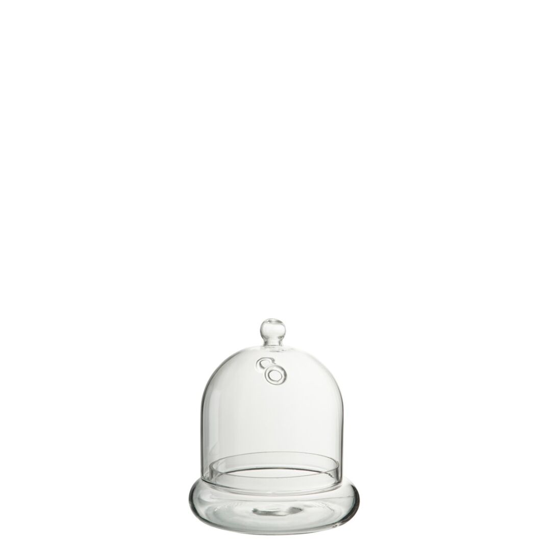 Jolipa Transparent Glass Bell with Base