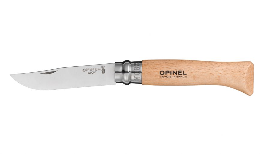 Opinel Stainless Steel N8 Knife with Case