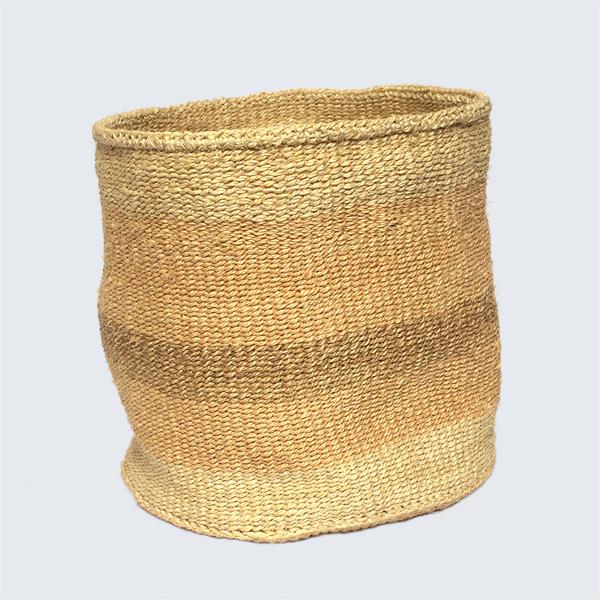 Kenyan Sisal Basket Jane Peach No 87