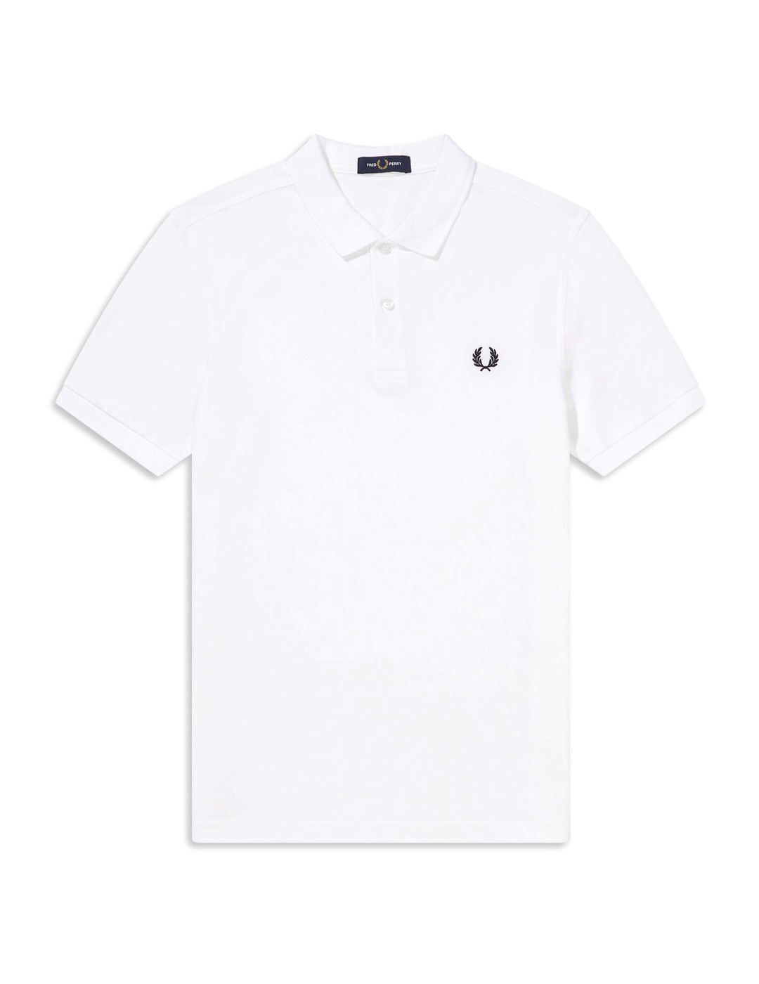 Plain Polo Shirt M6000 White