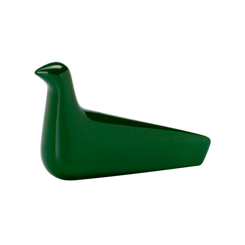 Vitra Green Finish Ceramics L Oiseau Sculpture