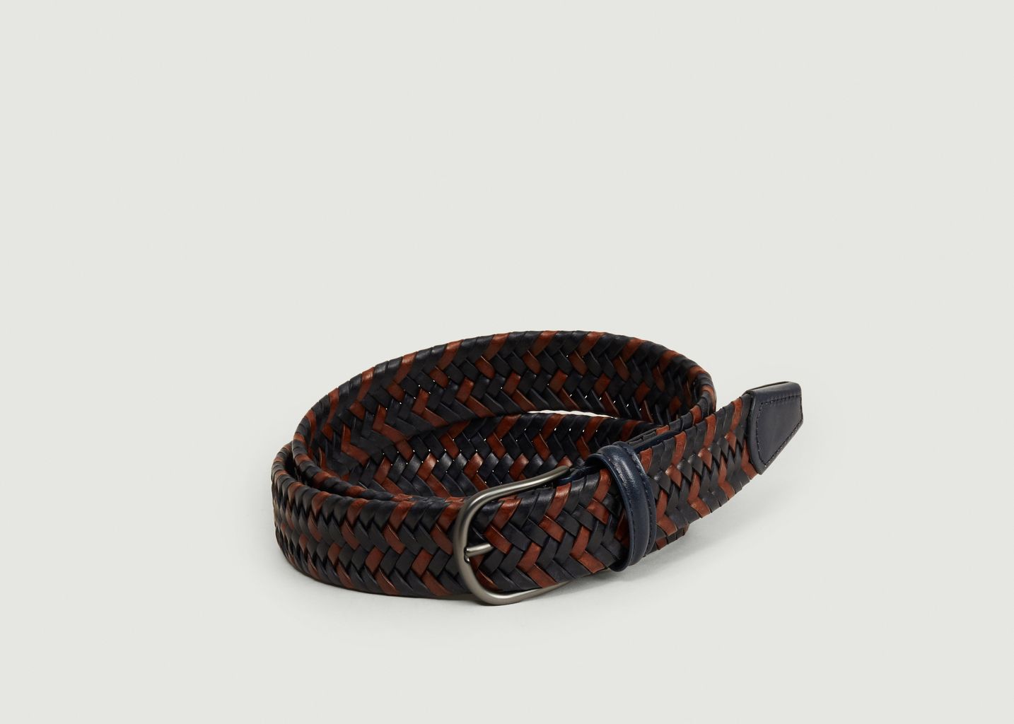 Anderson's Matt Black Braided Belt