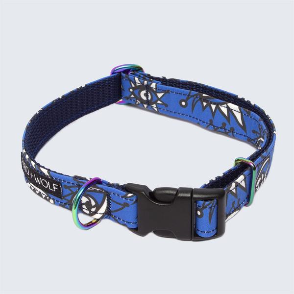 Eyes Vegan Dog Collar