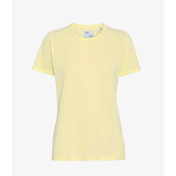 Colorful Standard Light Organic T Shirt Soft Yellow