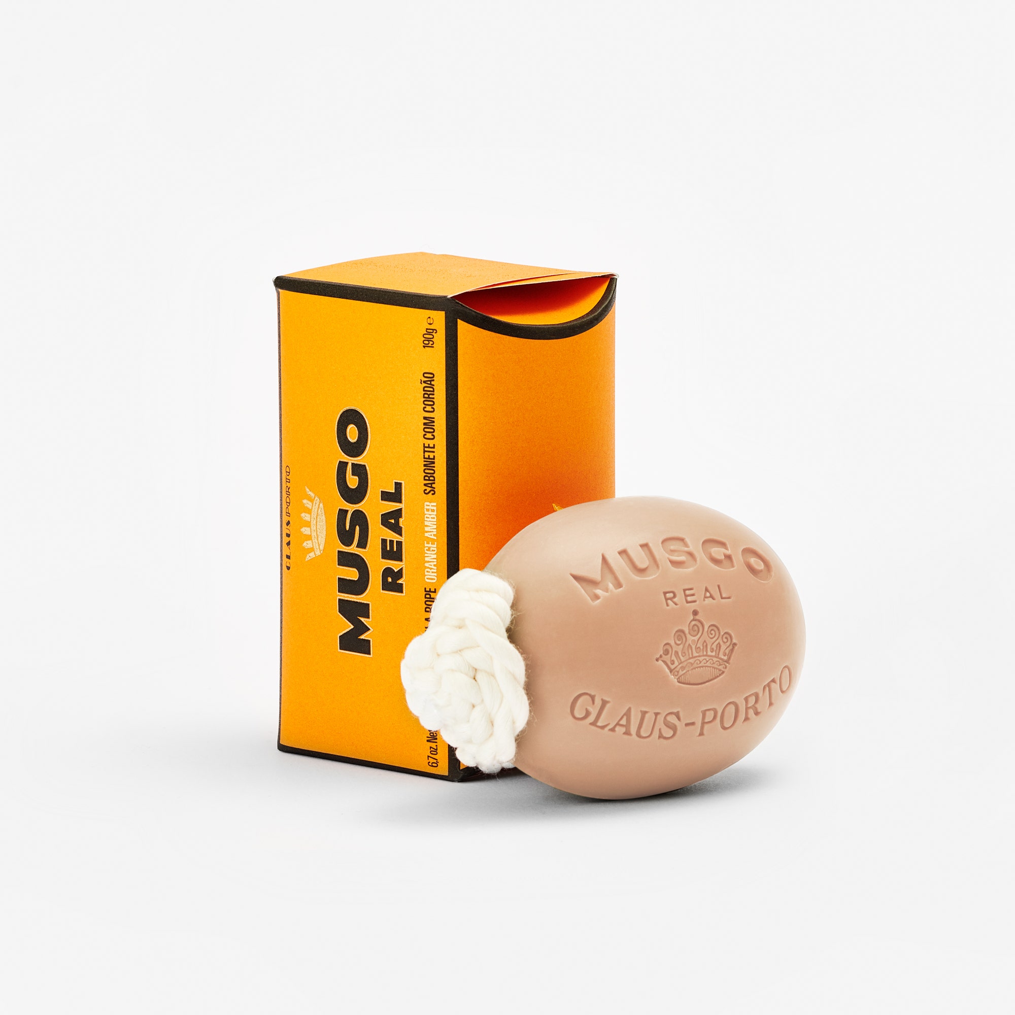 Claus Porto 190g Orange Amber Musgo Real Soap