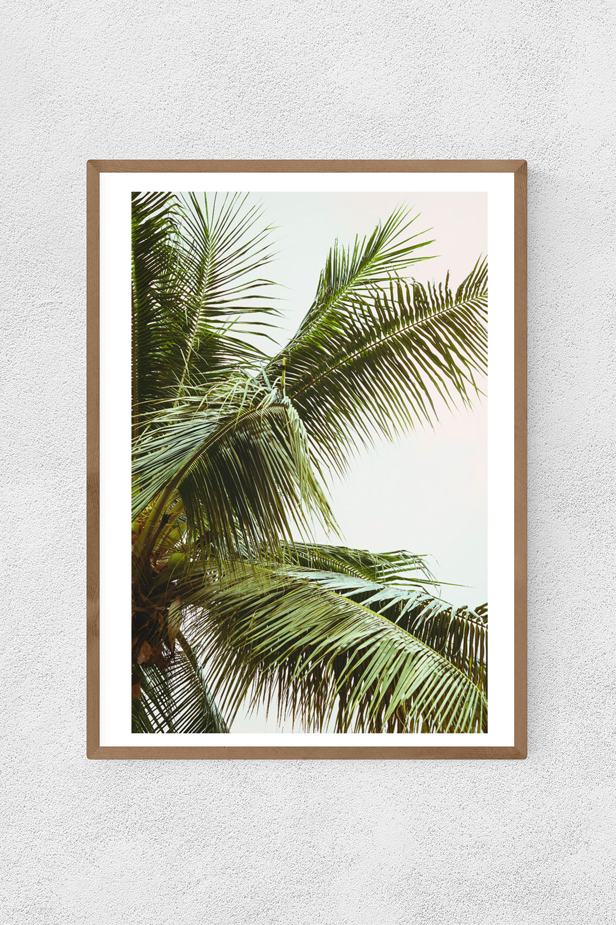 Trouva: Palm Trees Above Me by Honeymoon Hotel Framed Print