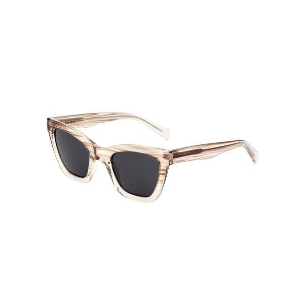 Sunglasses Big Kanye Demi Grey Crystal Transparent