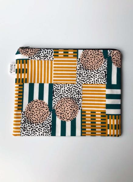 Millie Rothera Flat Pouch In Play Print