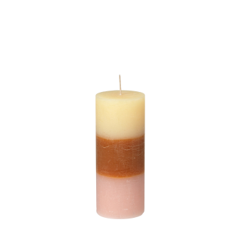 Pillar Candle Rainbow