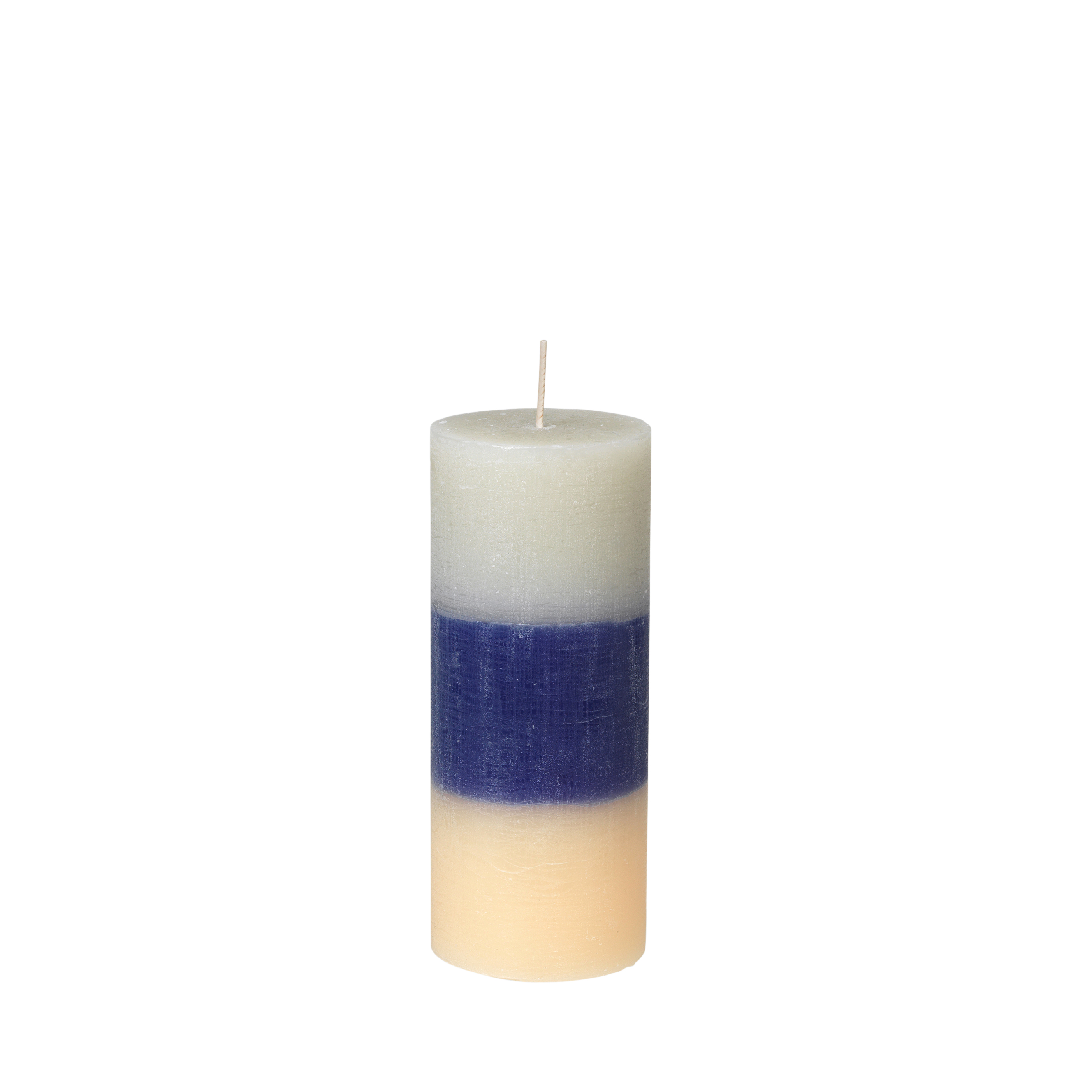 Pillar Candle Ocean Salmon