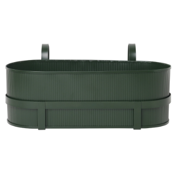 Bau Balcony Planter Dark Green