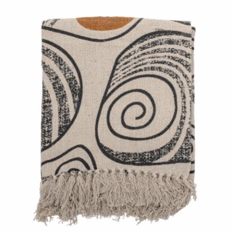 Bloomingville Throw Nature Recycled Cotton