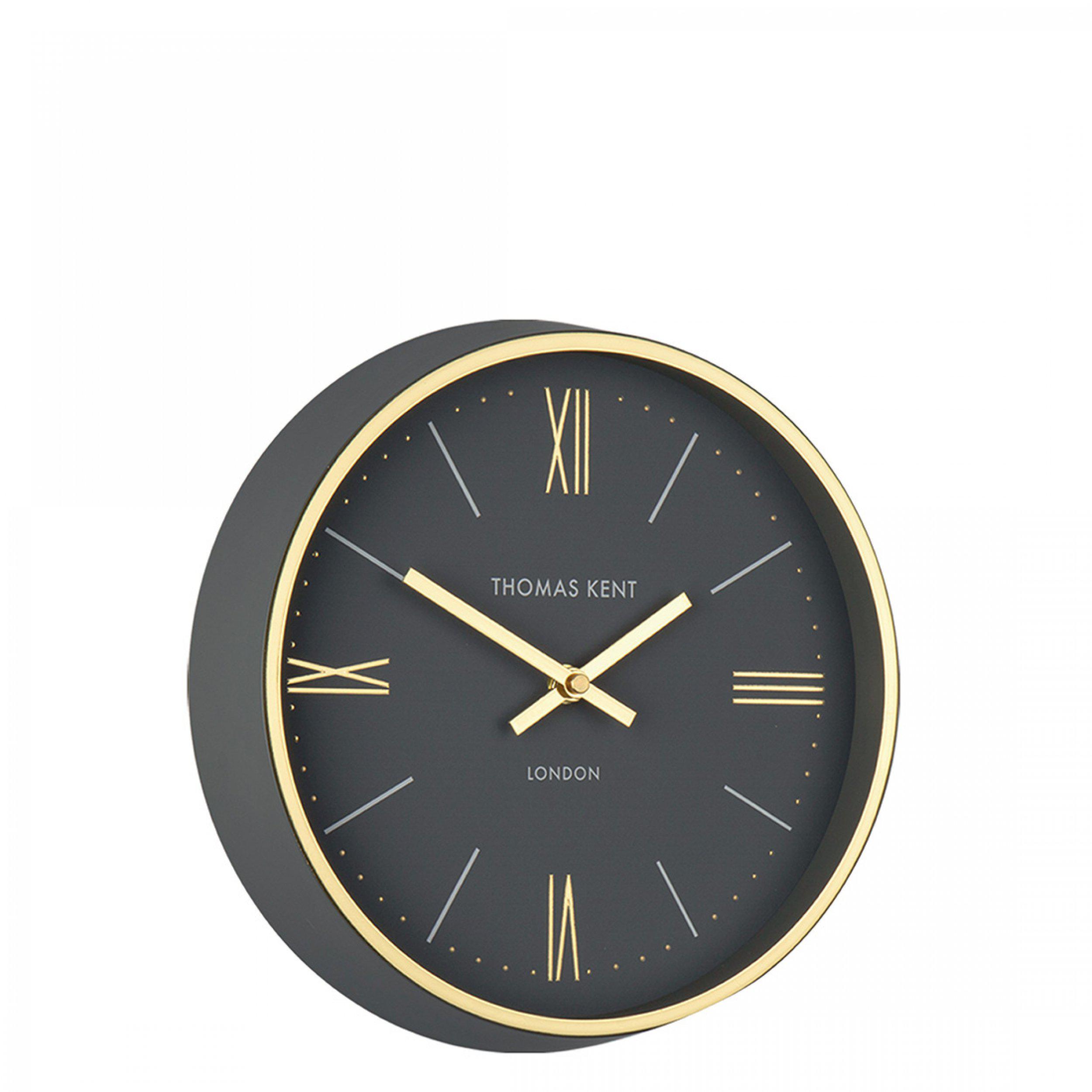 Thomas Kent Hampton 26cm Wall Clock Charcoal