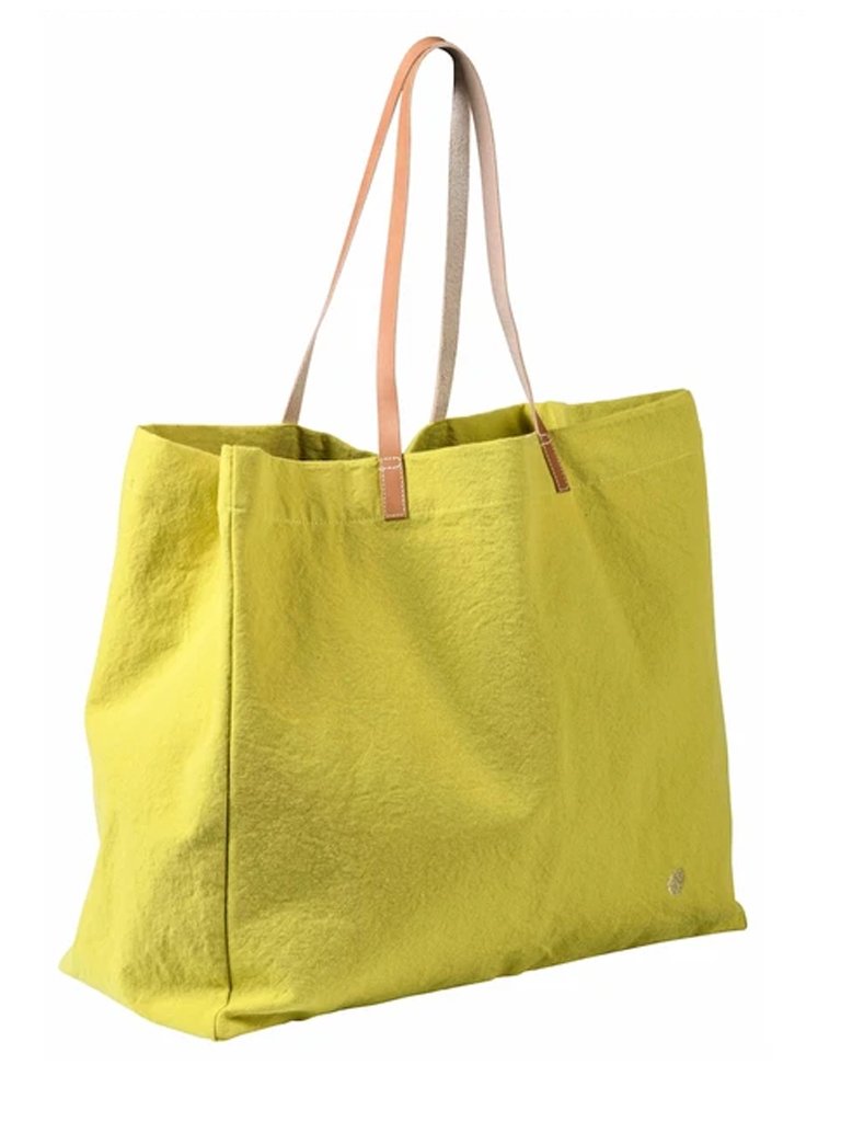 Shopping Bag In Iona Bergamot