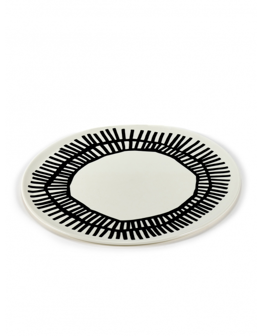 Paola Navone X Serax Plate White Table Nomade