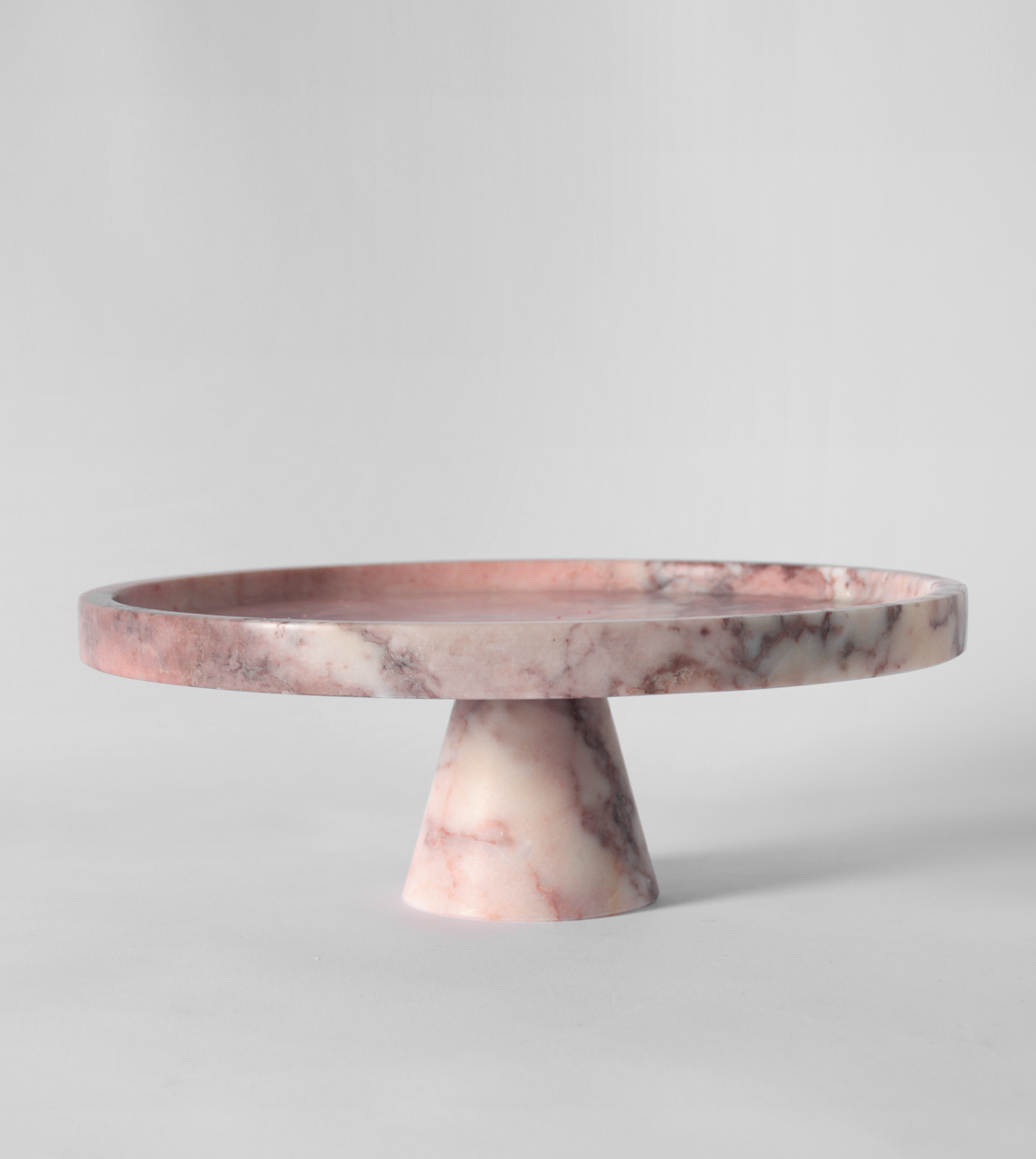 Kiwano Concept Pink Marble Cake Stand