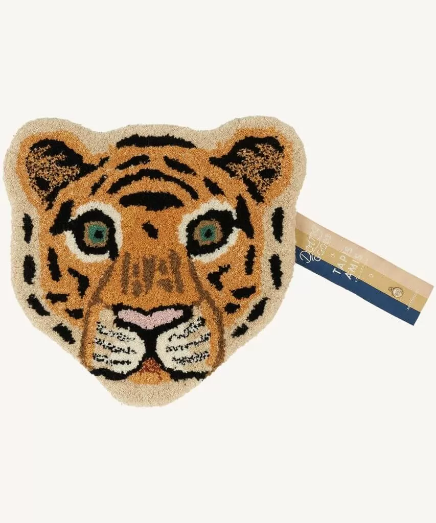 Doing Goods Cloudy Tiger Head Rug