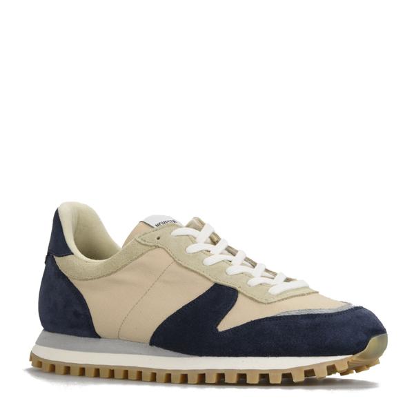 Marathon Trail Trainer Shoes Beige Navy