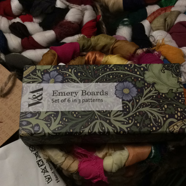 Trouva: V A Emery Boards Set Of 6 In 3 Patterns