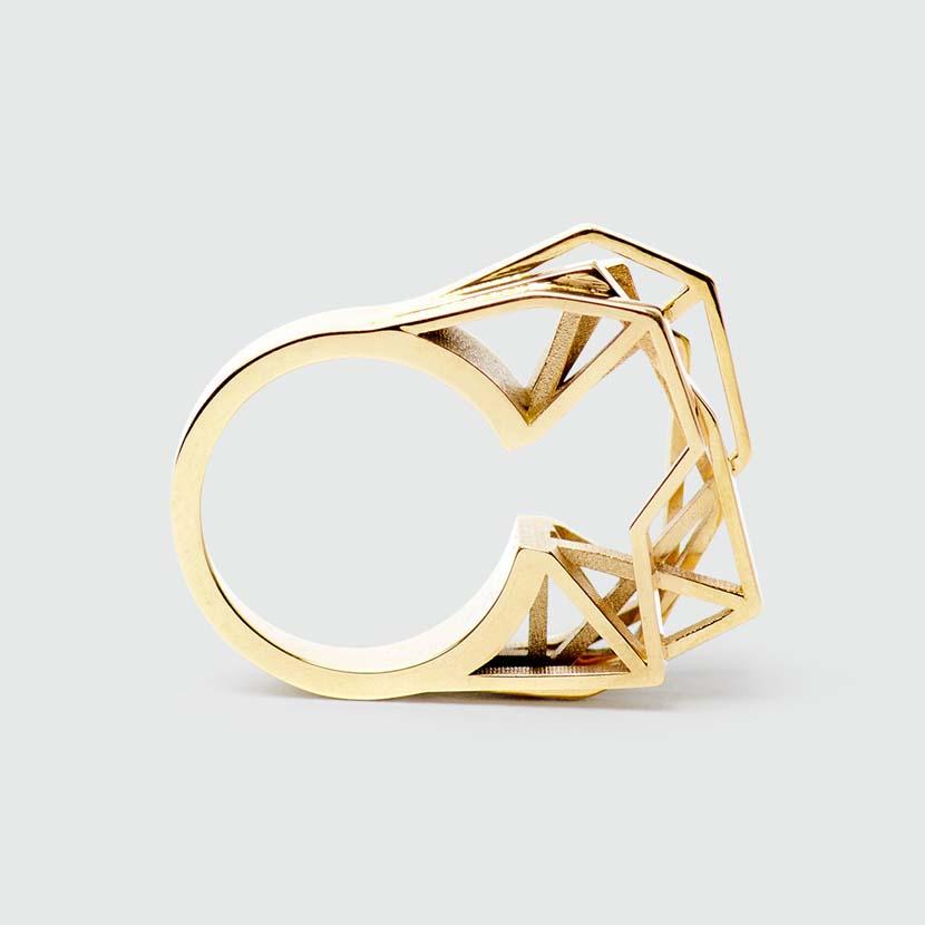 RADIAN jewellery Solitaire Ring | Solid 585 Gold