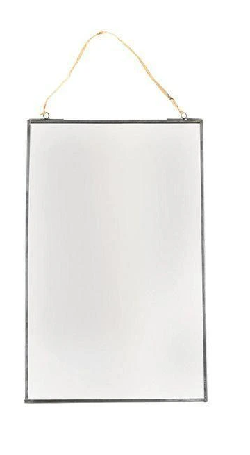 Kiko Large Antique Zinc Mirror