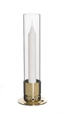 Kattvik design light light with stainless steel or brass foot