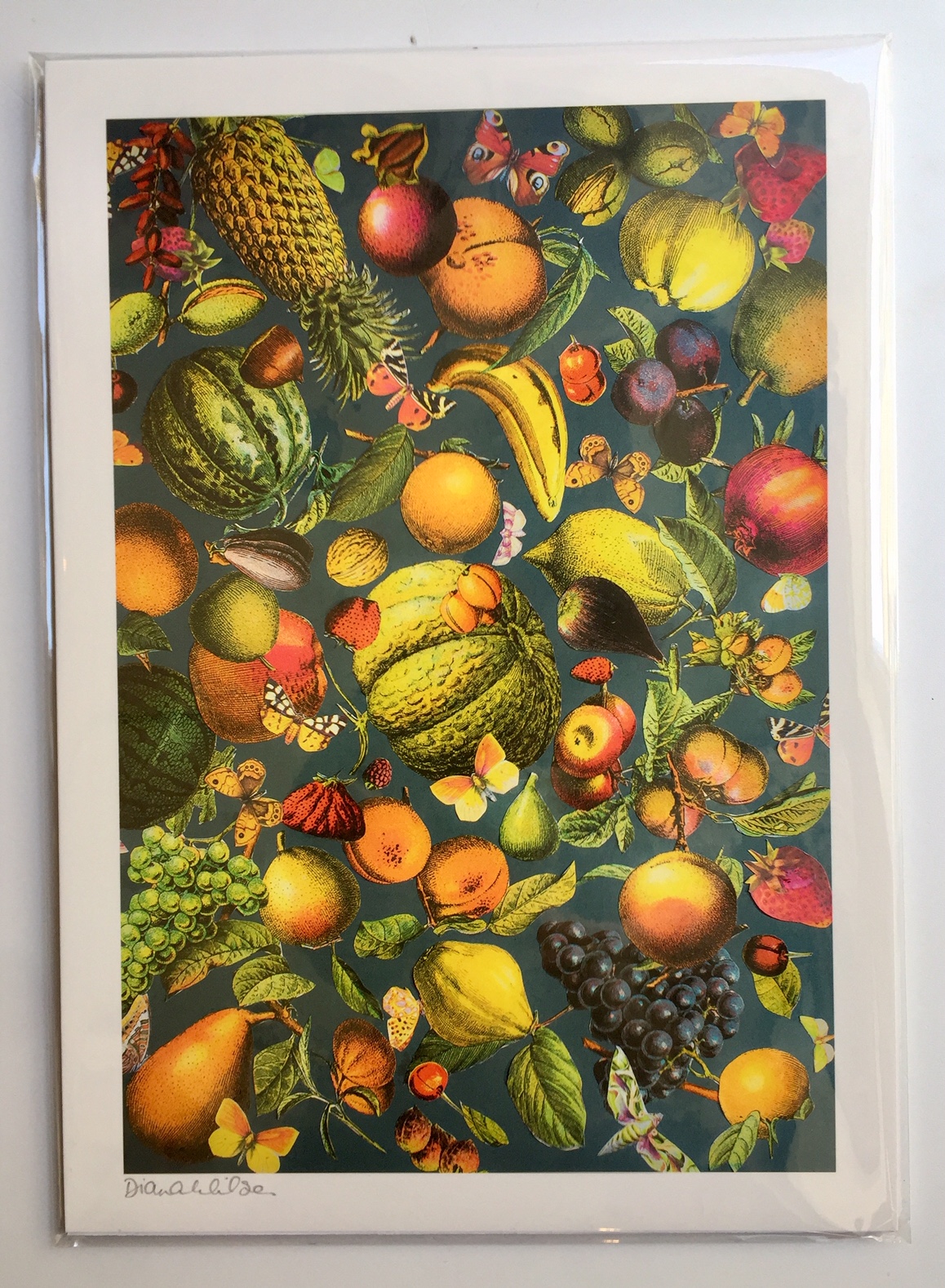 Fruit Salad A4 Art Print