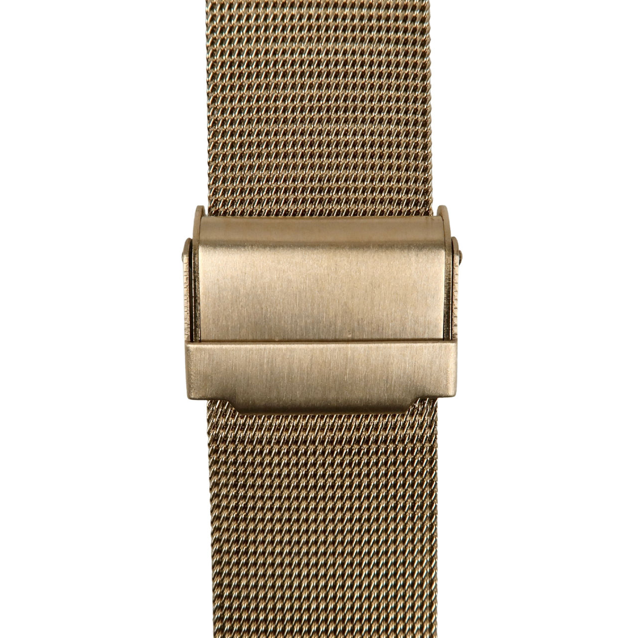 Yellow Gold Plated Milanese Fine Mesh Watch Bracelet