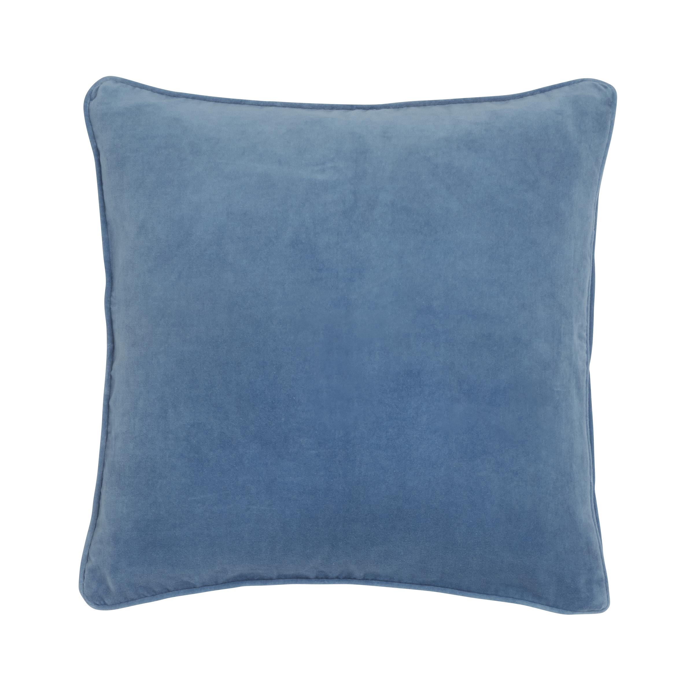 Velvet Atlantic Blue Cushion 50x50cm