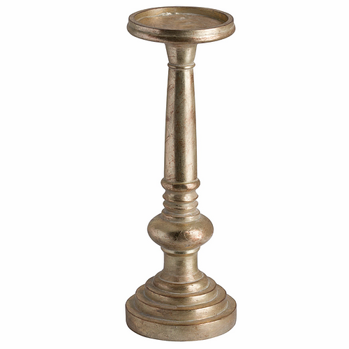 Victoria & Co. Antique Gold Effect Candle Holder