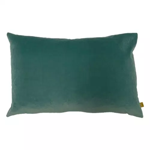 Victoria & Co. Blue Velvet Cushion 40x60