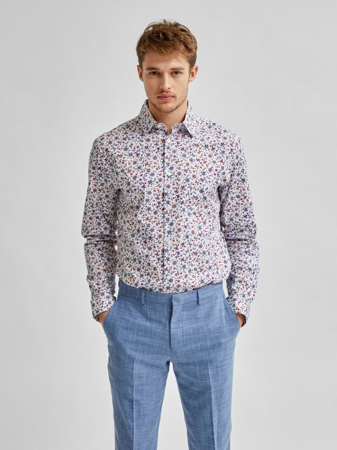 Selected Homme Selected Homme Chemise A Fleurs
