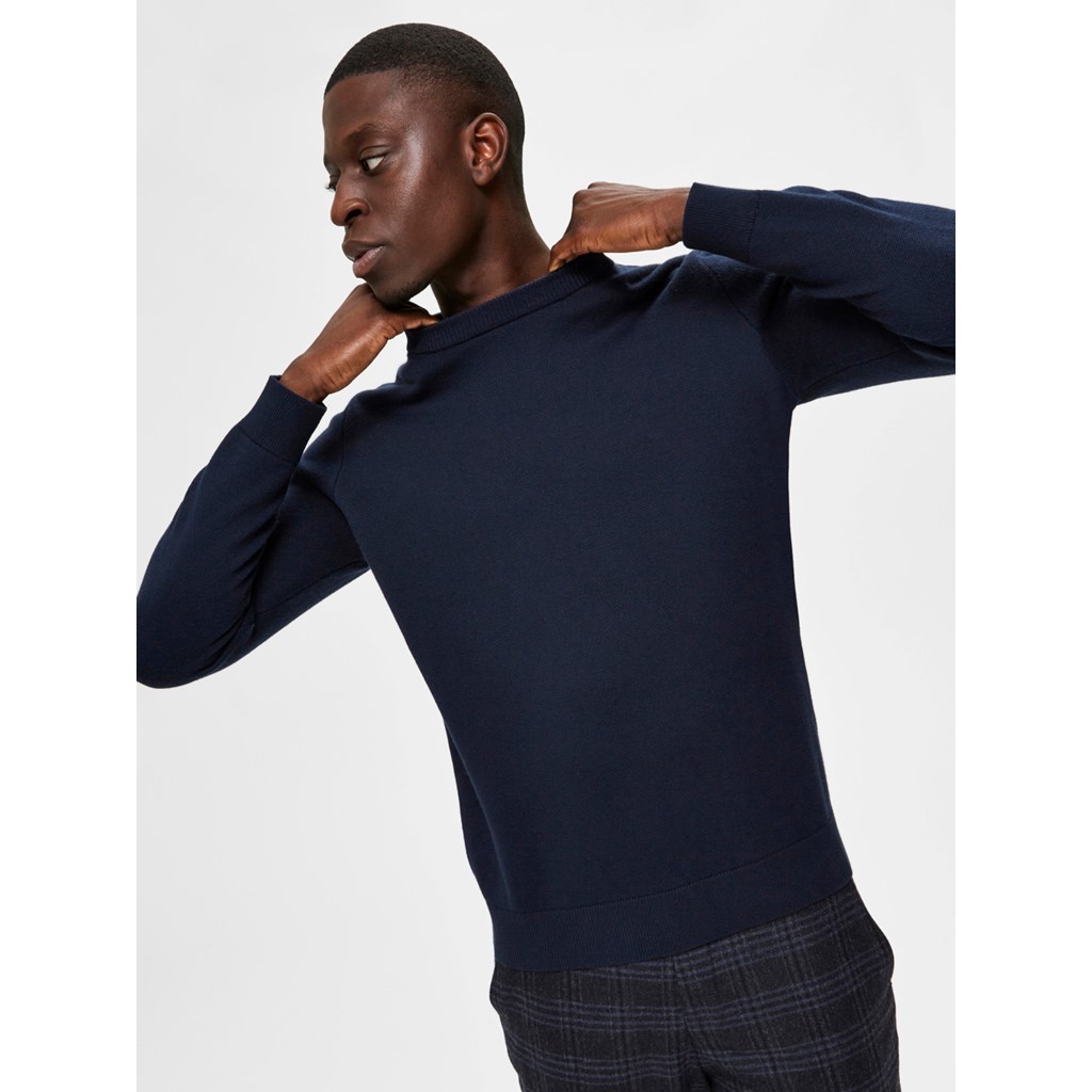 Selected Homme Selected Homme Pull Marine Pour Homme