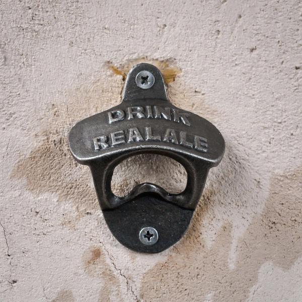 livs Bottle Opener Drink Real Ale Wall Hanging