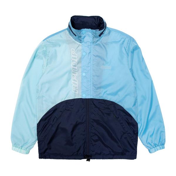 Chroma Colour Block Jacket Blue