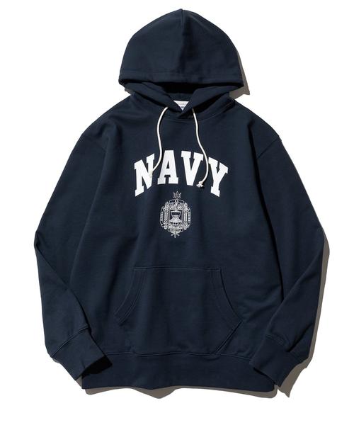 Vtg Us Navy Sweat Hoodie Navy