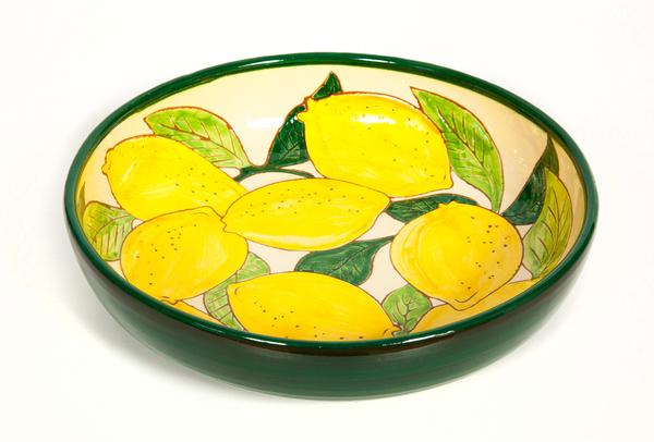 Lemons Salad Bowl 27 Cms